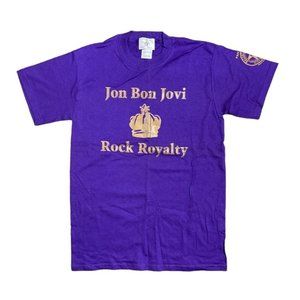 Vintage Y2K Jon Bon Jovi Backstage Fan Club Rock Royalty Band T Shirt Mens Small